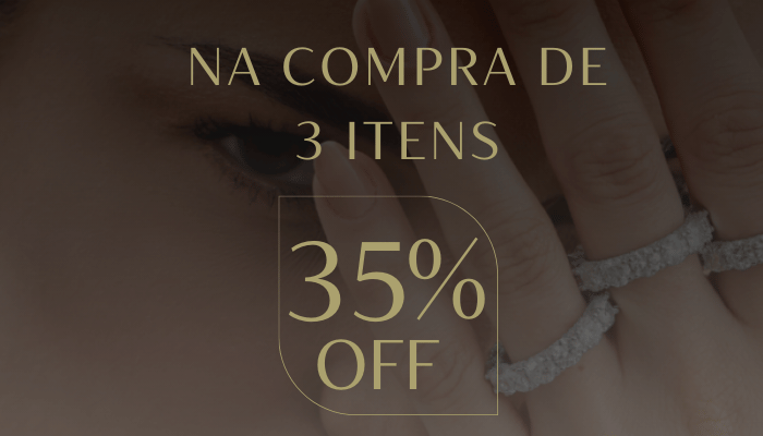 3 Peças 35%OFF