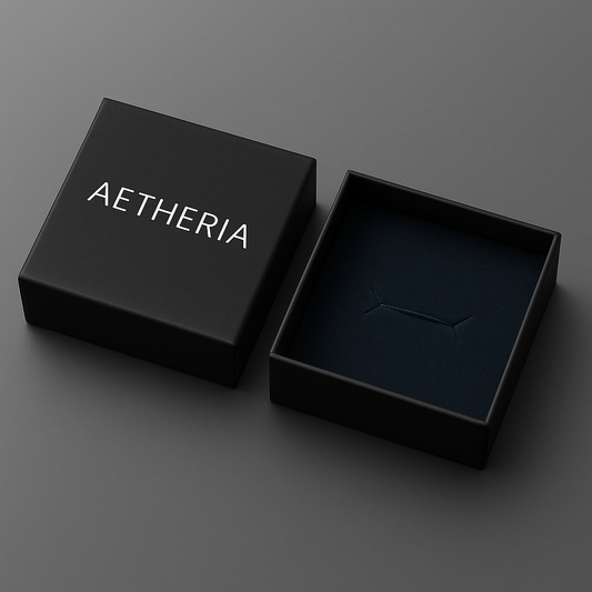 Tornozeleira Dourada De Coração Azul