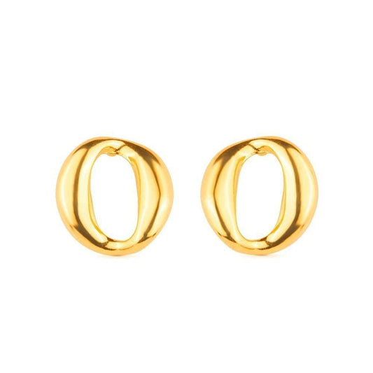 Brinco Dourado Elo Corrente