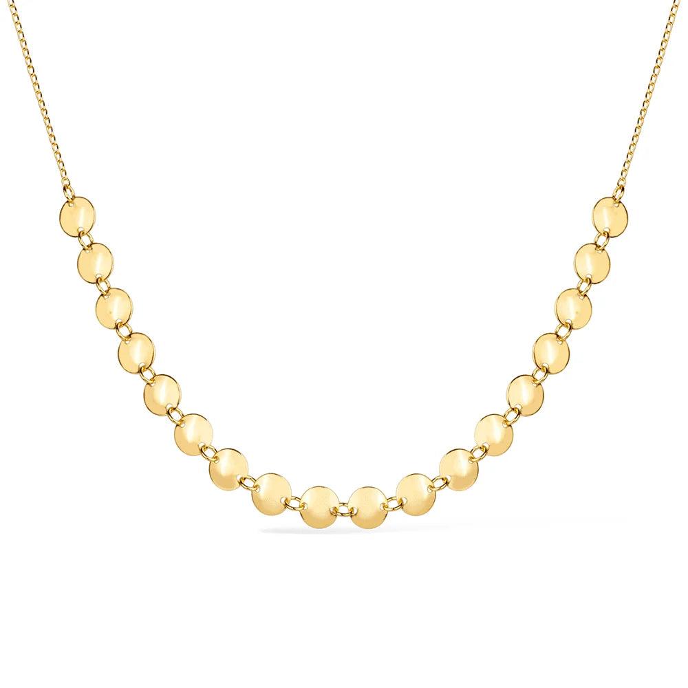 Chocker Dourada Esferas com Extensor