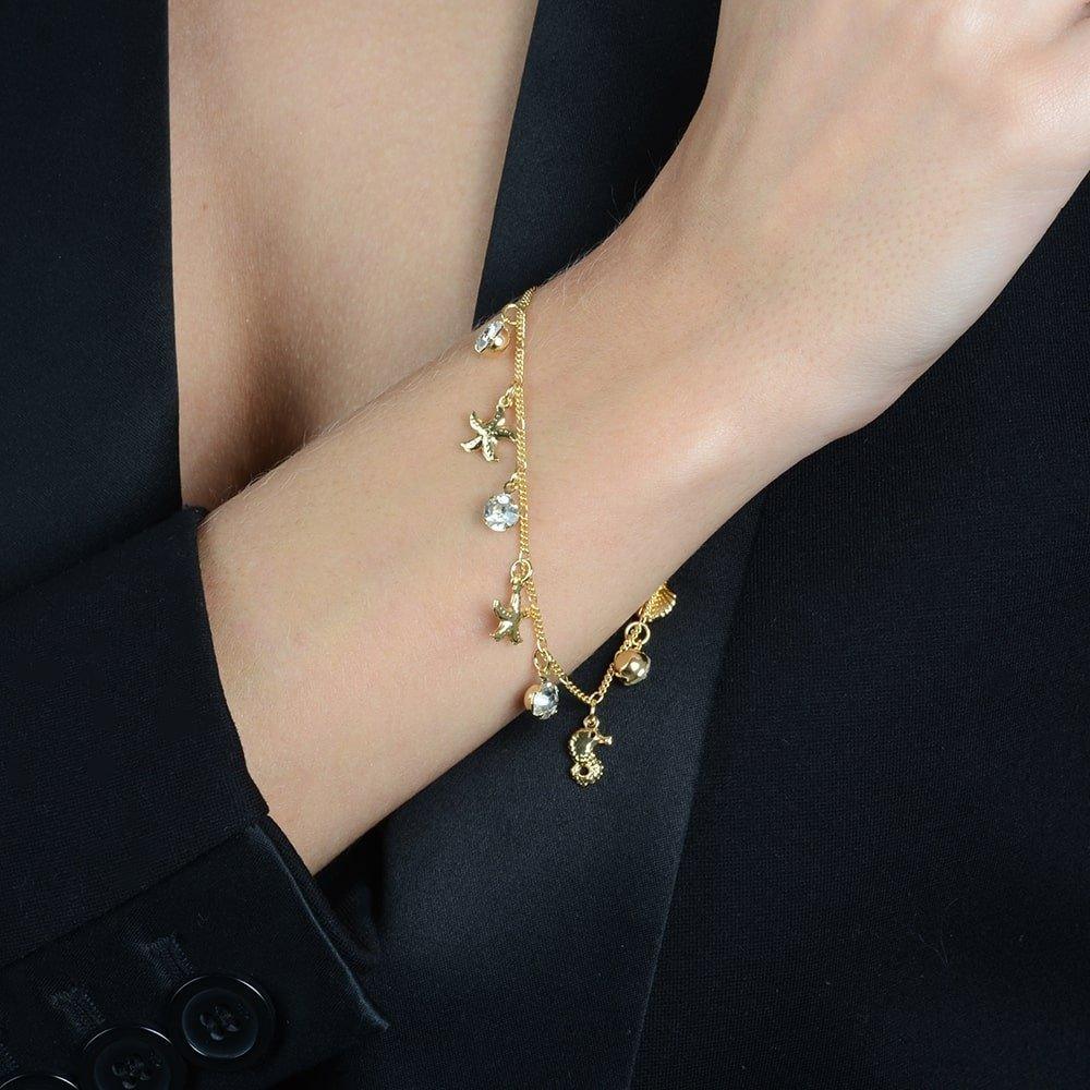 Conjunto Dourado Essência do Mar