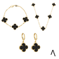 Conjunto_com_Trevo_Pretos_Dourados