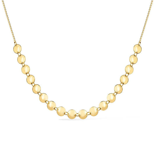 Chocker Dourada Esferas com Extensor